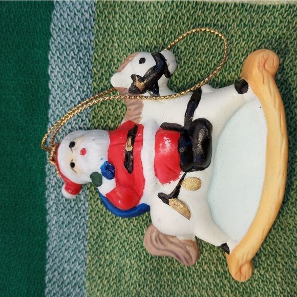 Lot Of 5 Christmas Ornaments Miss Piggy Angel Santa Claus -Ceramic, Paw Patrol-R - Picture 2 of 14